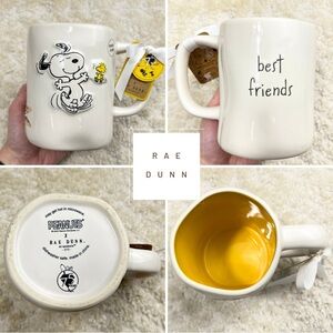 Rae Dunn Peanuts Best Friend Mug